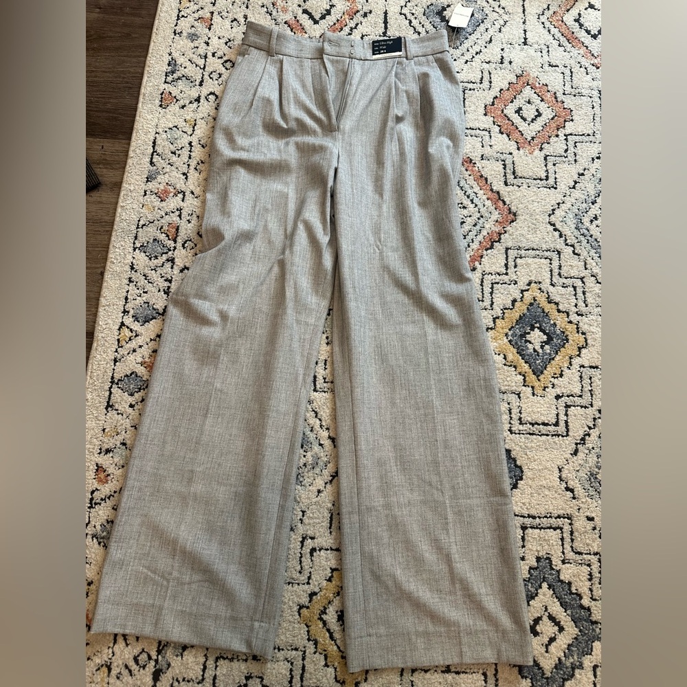 Abercrombie Curve Love Wide Leg Slacks